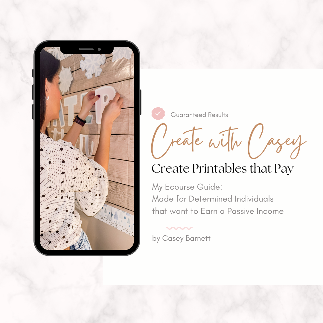 Free eCourse: Learn How to Create Printables in 20 Minutes or Less