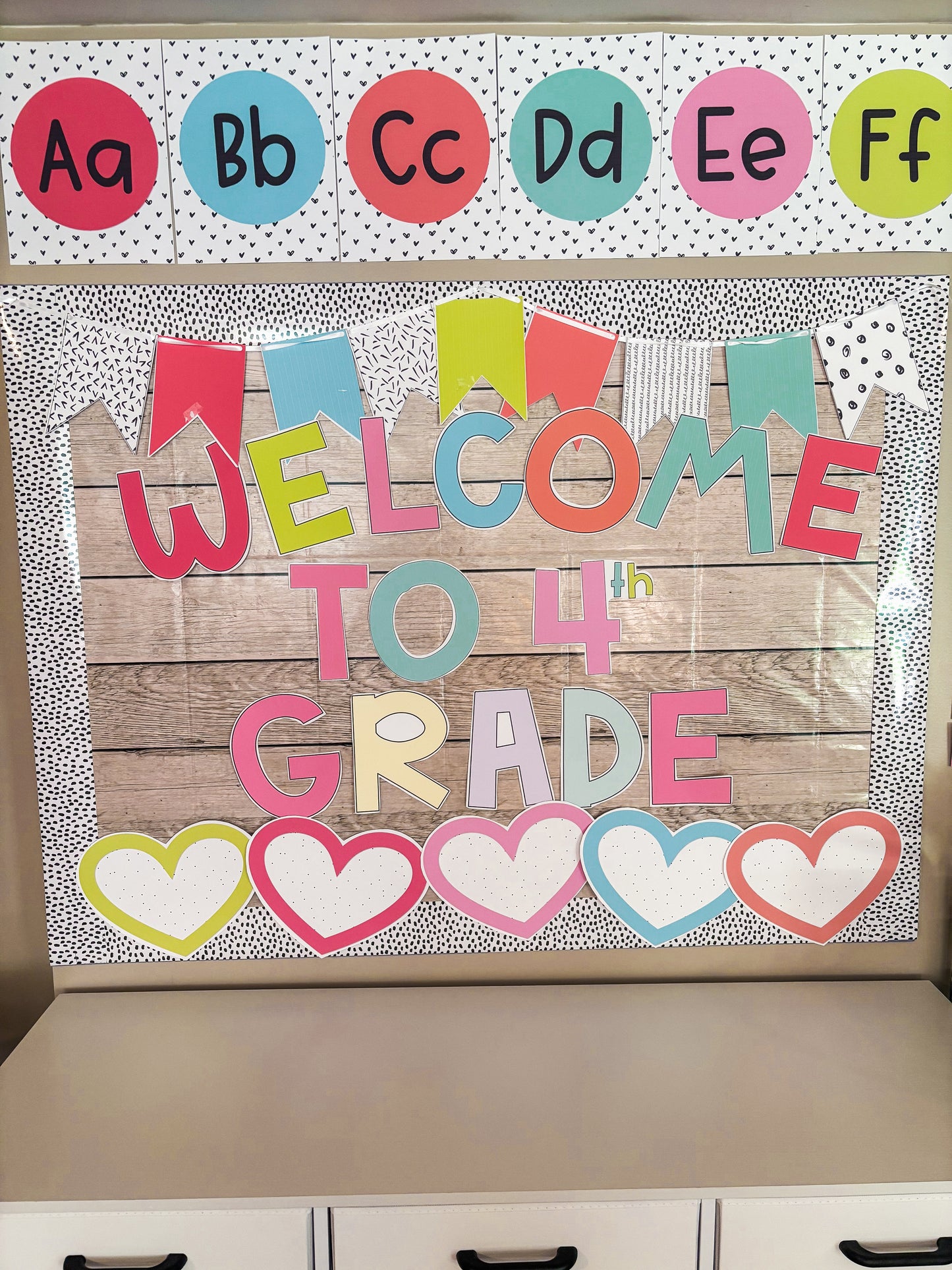 Bright Classroom Decor Bundle with Editable Pieces